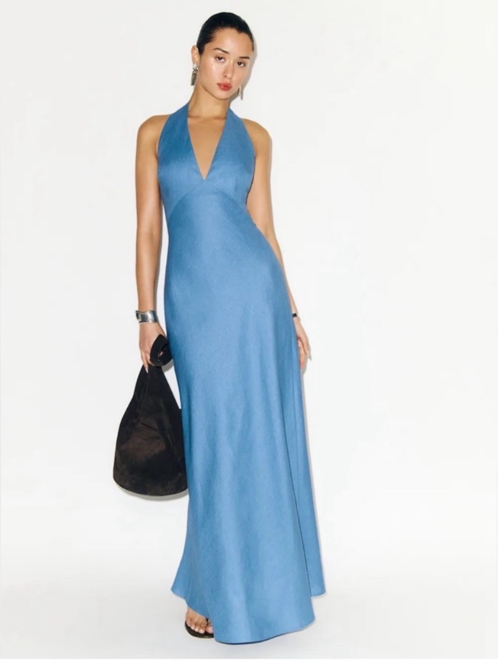 Reformation Delilah Linen Dress. Never Worn